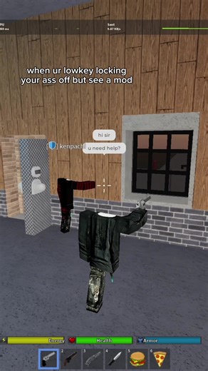 .gg/voz | gotta be friendly #roblox #dahoodroblox #dahood #headless #funny