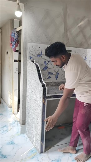 sahil khan ajmer on Instagram: "Modular kitchen designing work 💯✅ #tiles #ModularKitchen #kitchen #dubai #usa #Philippines #japan #kuwait #tilefitting #viral"