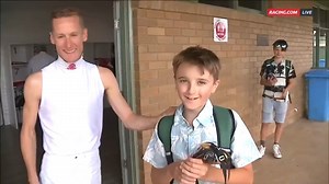 How good is this! 🙌 Blake Shinn is great for the game 🤝 | Racing.com