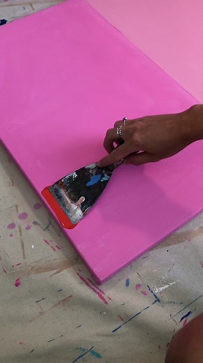 I lovve it #artbyann #artbyannhoughland #painting #funkyabstract #acrylicabstract #abstractartist #dormart #preppyart #preppypainting #dormdecor