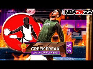 This GIANNIS ANTETOKOUNMPO BUILD is a VC GLITCH on NBA 2K22