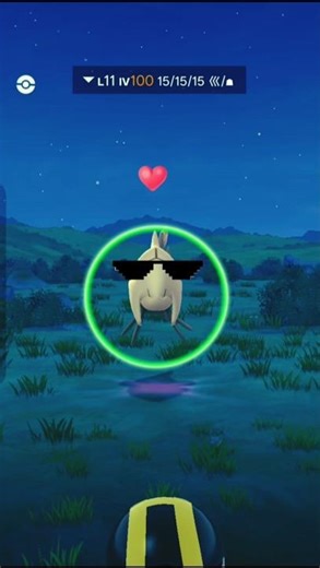 first ever i caught rare hundo relicanth🫨#pokemongo#pokemon#shinypokemon#hundo