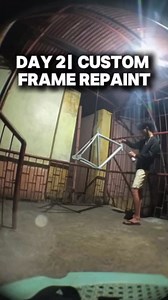 DAY 2 | CUSTOMIZED FRAME REPAINT (part.1) Part 1 | Mark FXD