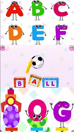 ABC Learning Game #1 - Explore the Letters and Phonics