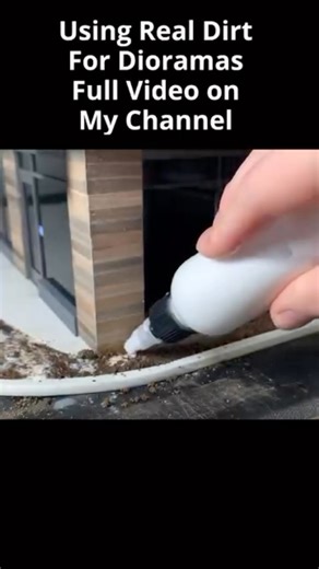 ArchTech on Instagram: "How to use real dirt for miniatures and dioramas! ✍️: @smolworldworkshop #miniature #diorama #scalemodel #scenicpainting #modelmaking #diy #sculpture #architecture #architecturalmodel #modelmaker"