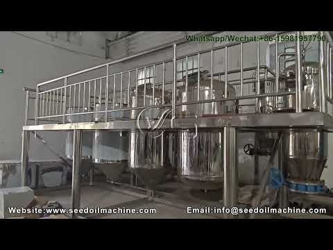 1TPD Edible Oil Refining Plant | Small-Scale Oil Refining Equipment