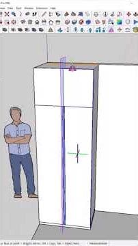 Bedroom modeling tutorial in Sketchup #modernliving #moderndesign #sketchup #sketchup plugin