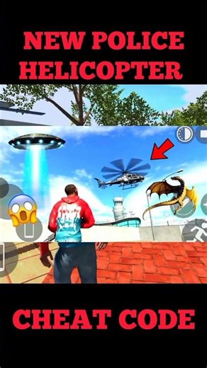 New Police Helicopter Cheat Code in Indian bikes Driving 3d #shorts #ytshorts #ibd3d