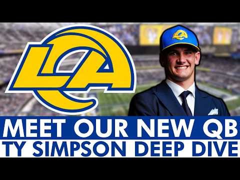 THIS Is Why The Rams Drafted Ty Simpson: New Rams QB Ty Simpson Player Profile + Scouting Report