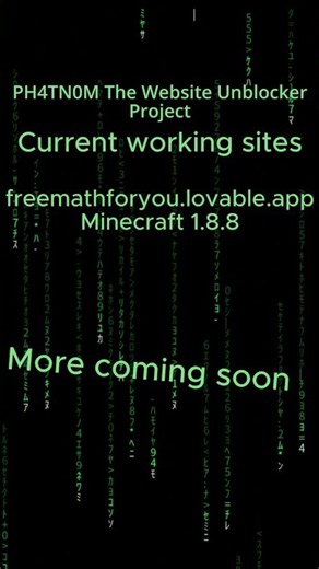 Free Unblocked Website For School