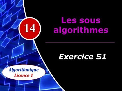 14) Sub-algorithms - Exercise S1