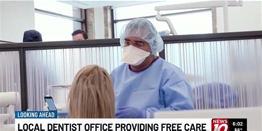 Local dentist offices offering free exams and cleanings