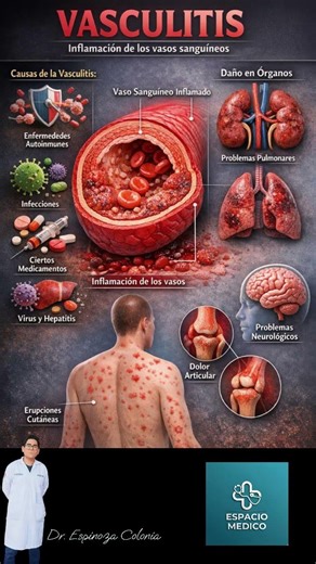 VASCULITIS #reumatologia #fisiopatologia #medico #medstudent #fisiologia #vasculitis #anatomy