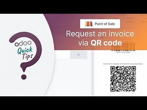 Odoo QuickTips - QR codes on invoices [Point of Sale]