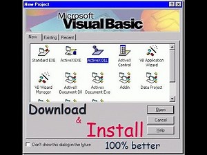 How to Download and install visual Basic 6.0 100% best links and instalation