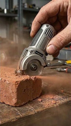 Mini Brick Cutter vs Solid Brick 🧱⚡