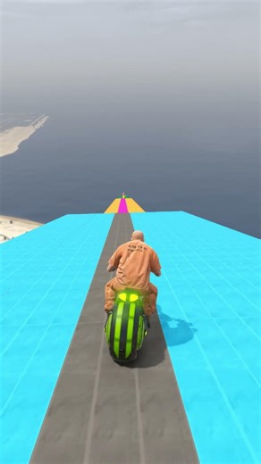 Watch the prisoner fall in GTA5 #gta #gaming