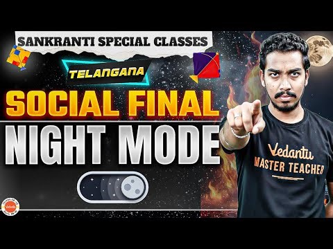 Social Important Questions 🔥 Final Night Mode ON | Telangana Class 10 | Rupesh Sir