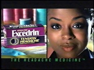 Excedrin Tension Headache Medicine Commercial (2003)