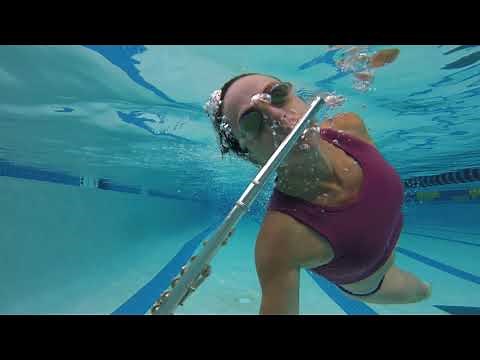 Flute Submersion first time #hydroflute