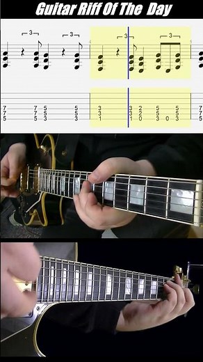 Guitar Tab Feeling Good by Muse #guitarriffs #guitartabs #howto #muse #mattbellamy