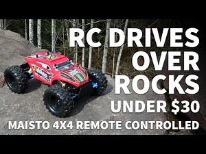 Maisto Rock Crawler Extreme – Best 4x4 Remote Controlled Car for Off Road - RC Rock Crawler