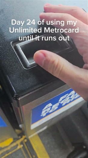 Day 24 of using my Unlimited Metrocard until it runs out (24/60)