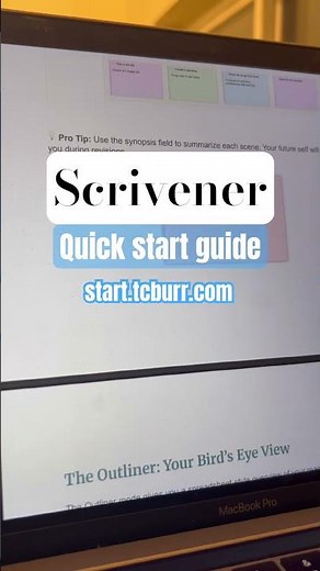 Top 10 best Scrivener features