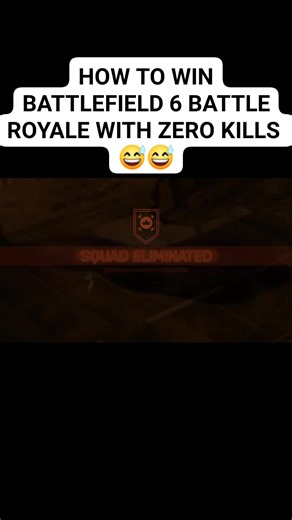 4.5K views · 86 reactions | How to win Battlefield 6 Battle Royale with zero kills  | PC Games | Facebook
