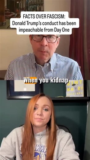 2.5K views · 15K reactions | FACTS OVER FASCISM: Donald Trump’s conduct has warranted his impeachment + removal from day one of his second term in office. Urge your Member of Congress to take action at the  in our bio! #ImpeachTrump | Free Speech For People | Facebook