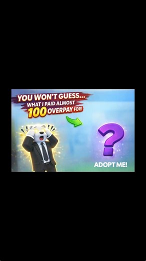 I Traded ALMOST 100 OVERPAY For This… Was It Worth It?! 😳 | Adopt Me #roblox #adoptmeroblox #games