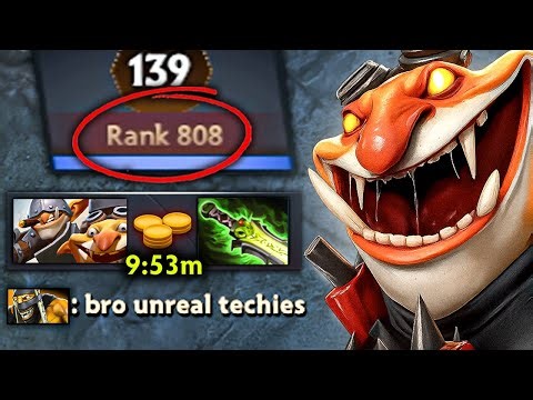 BRUTAL 9MINUTE ETHEREAL BLADE IN 13K MMR - Techies Official New Achievement Unlocked!