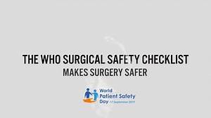 WHO Surgical Safety Checklist