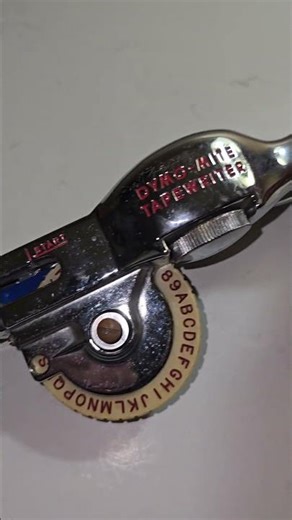 Dymo Mite TapeWriter Vintage Berkley Califodnia