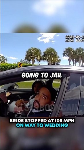 Bride STOPPED At 105 MPH On Way To Wedding 😳