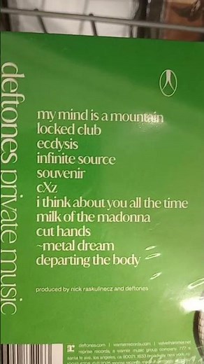 Deftones CDs at Walmart !!