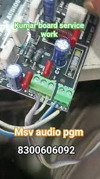 Kumar board service work