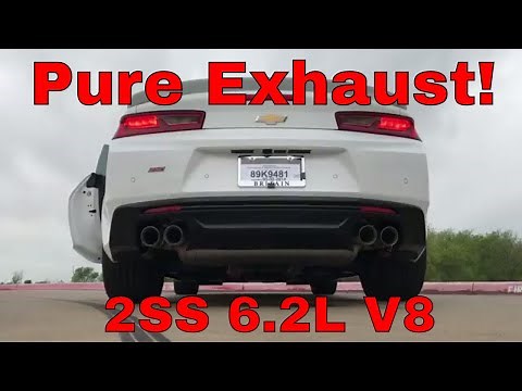 PURE EXHAUST SOUND | 2018 Chevy Camaro 2SS Dual Mode Exhaust
