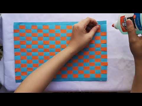 PAPER WEAVING - PLAIN WEAVE
