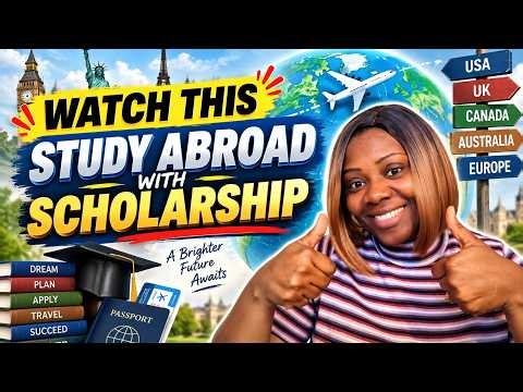 How to get a FULLY FUNDED Scholarship Abroad | Step-by-step Guide
