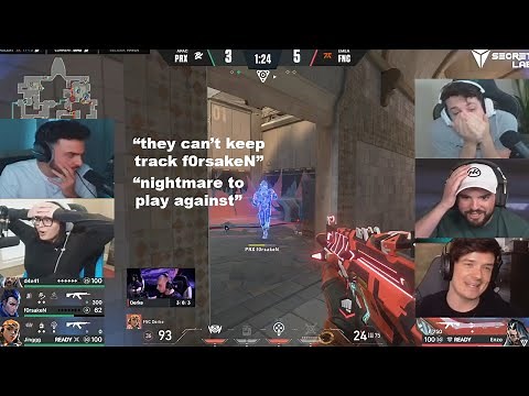 PAPER REX vs FNATIC MATCH HIGHLIGHT COMPILATION | TARIK STEEL MEL HIKO SLIGGY REACTION