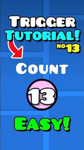 How To MASTER The COUNT TRIGGER! [Trigger Tutorial 13] #geometrydash #gd #gdcreation