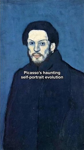 Picasso’s haunting self-portrait evolution | #history #art #artshorts
