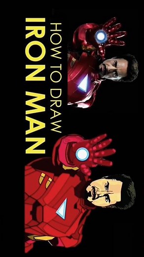 How to Draw Iron Man (Step by Step)