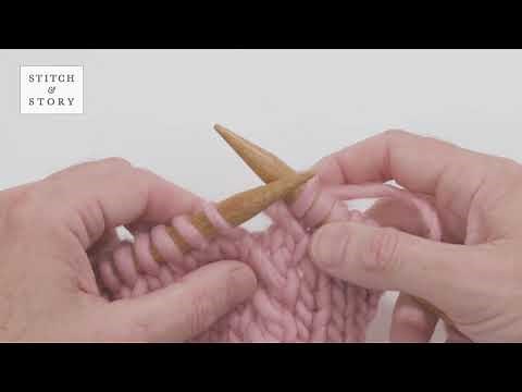 HOW TO CREATE CROSSED CABLES (C2L AND C2R) - KNITTING TUTORIAL