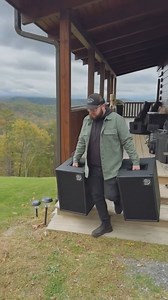 Jonathan Nicholson, bassist for The Jason Lovins Band, show us just how easy it is to load in two Ampeg Venture VB-112 cabinets and a V12 head no matter where the gig is - in this case, a new Jason Lovins music video being shot in the mountains of West Virginia! Discover the Venture series: https://ampeg.com/products/venture-bass-amplifiers/ | Ampeg