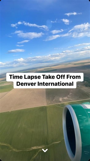 Taking off from Denver International Airport #flying #airport #takeoff | In The Loop