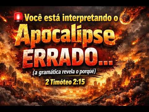 Estudo 1: Você Está Interpretando o Apocalipse ERRADO… (A Gramática Revela o Porquê).