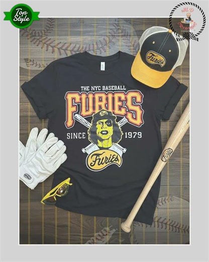 The Warriors Furies Baseball Gang Retro Movie Fan DTF Tee