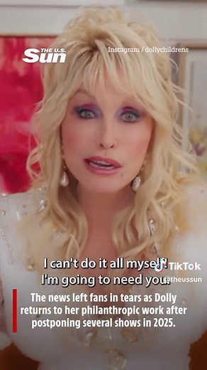 Dolly Parton shares emotional announcement after recent health crisis #dollyparton #dollypartontok #childrenshospital #celebritynews